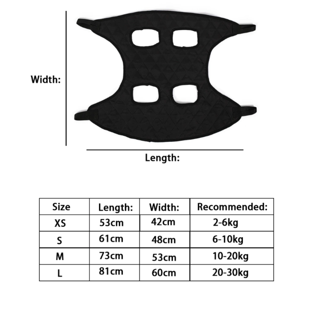 Cat Grooming Restraint Bag with Hammock – Safe & Stress-Free Grooming