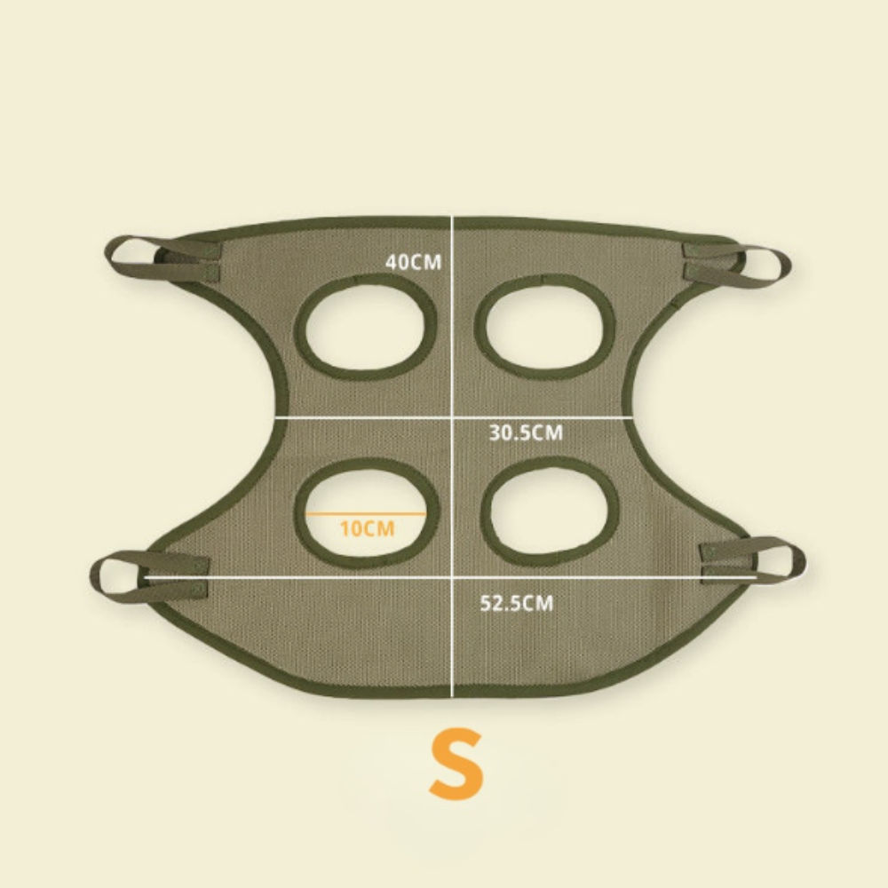 Cat Grooming Restraint Bag with Hammock – Safe & Stress-Free Grooming