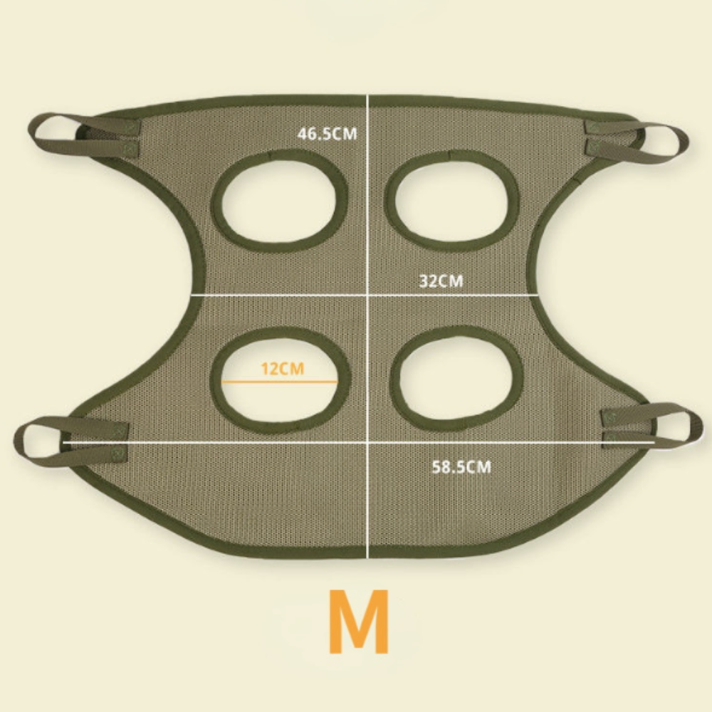 Cat Grooming Restraint Bag with Hammock – Safe & Stress-Free Grooming